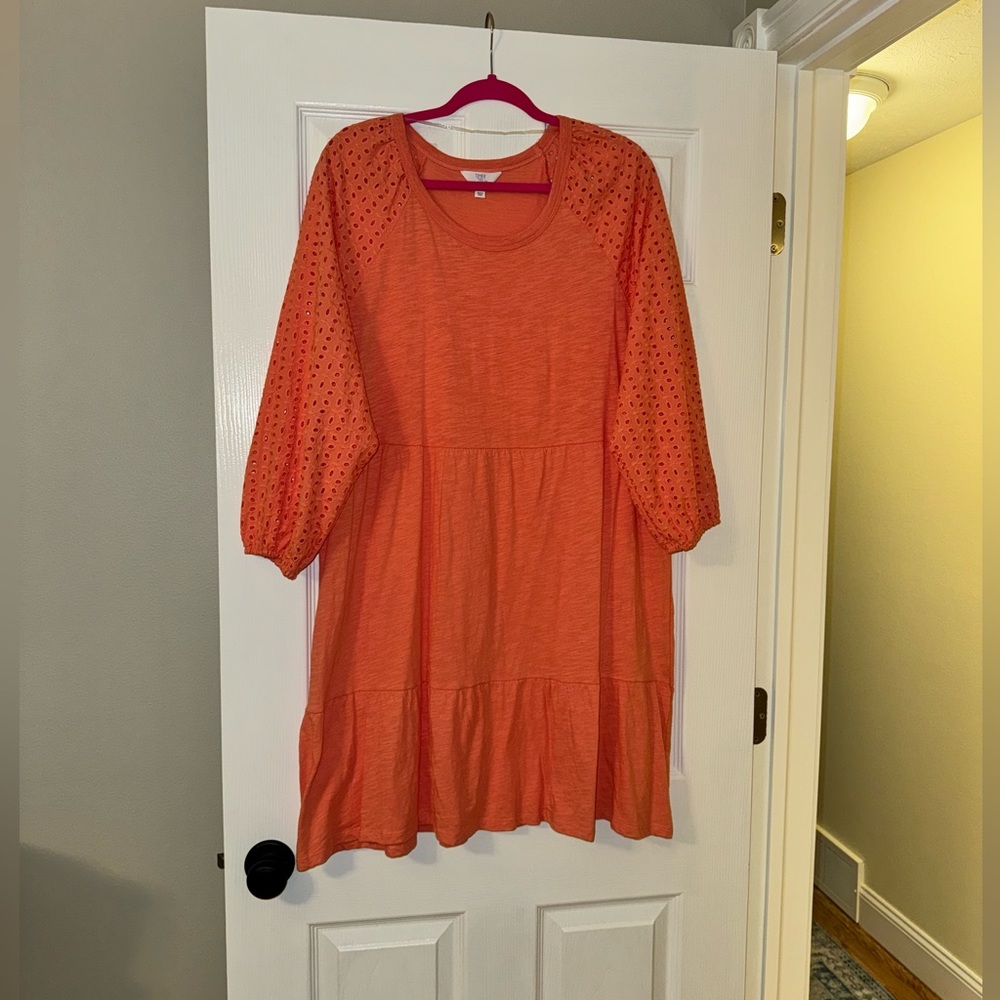 Coral Time and Tru Dress